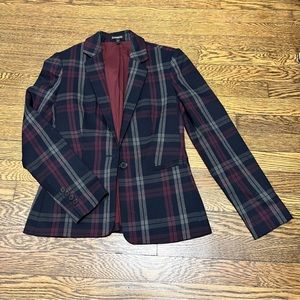 Express Plaid Blazer